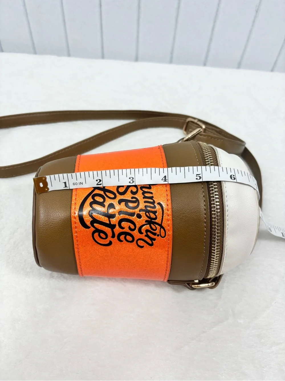 MAD Engine New Pumpkin Spice Latte Purse Crossbody Fall Handbag Halloween Viral